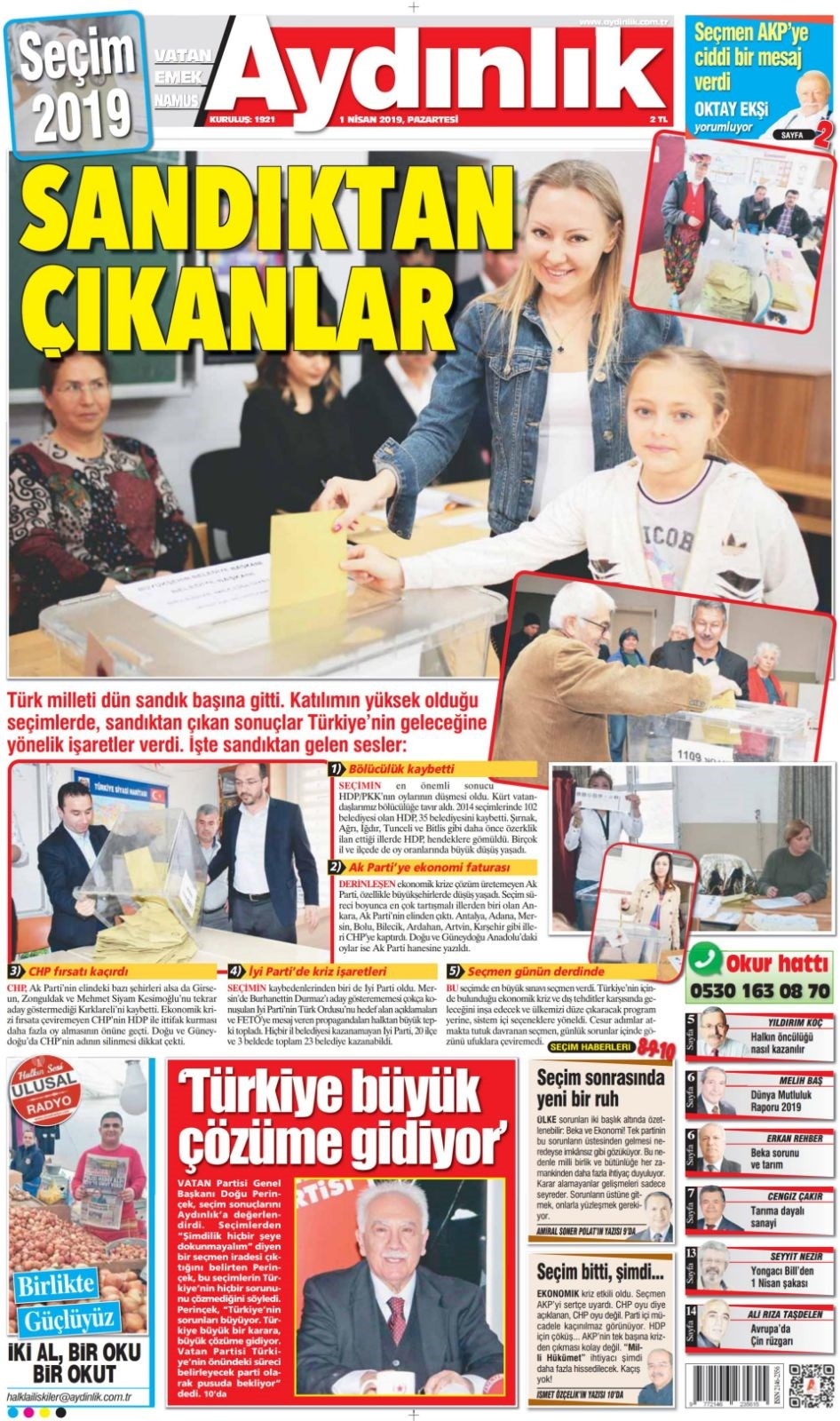 Türkiye'deki gazeteler yerel seçimleri böyle gördü galerisi resim 10