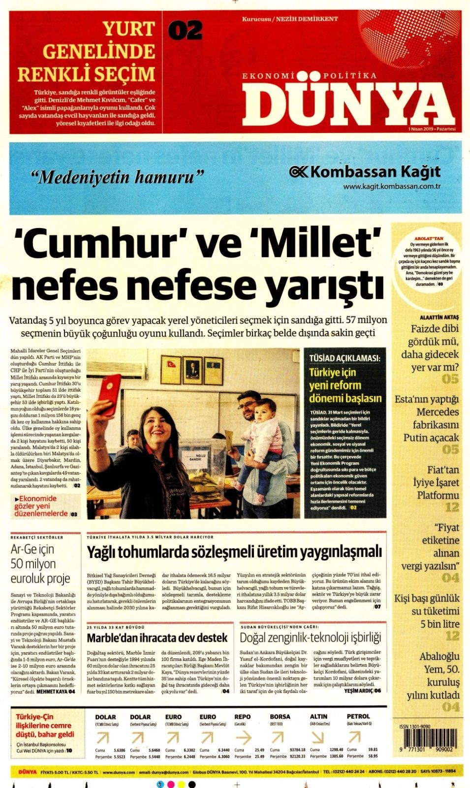 Türkiye'deki gazeteler yerel seçimleri böyle gördü galerisi resim 14