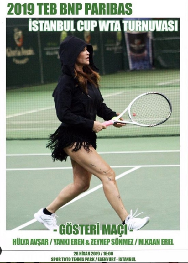 Hülya Avşar'ın tenis kıyafeti sosyal medyayı salladı! galerisi resim 13