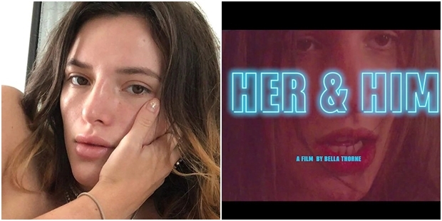Amerikalı oyuncu Bella Thorne’un İlk porno filmi: Her & Him galerisi resim 1