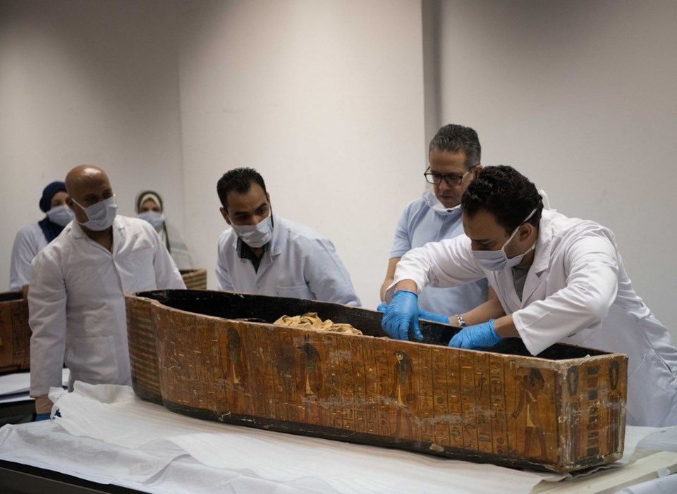 Mısır’da 2 mumyanın lahiti açıldı (Fotogaleri) galerisi resim 7