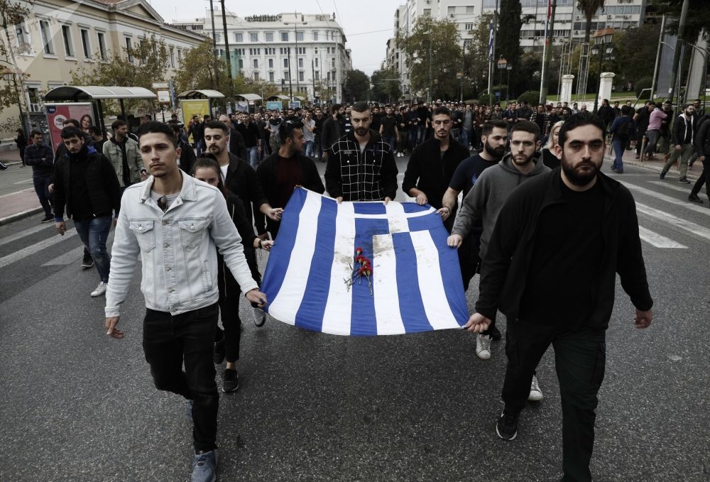 Protesto gösterilerinin yaşandığı Atina’dan kareler galerisi resim 2
