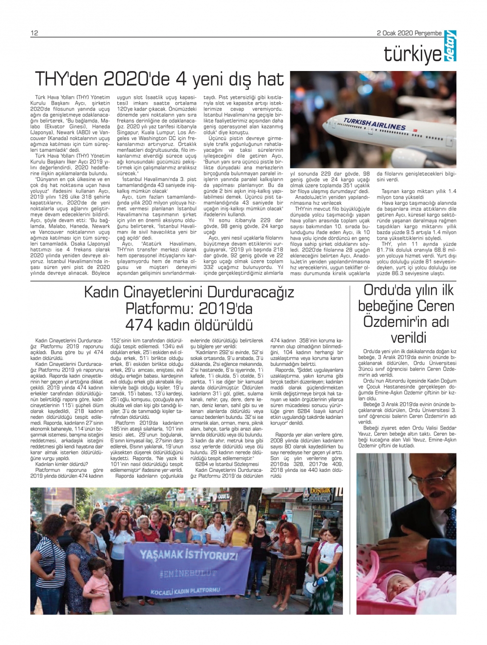 Detay Gazetesi 2 Ocak 2020 galerisi resim 10