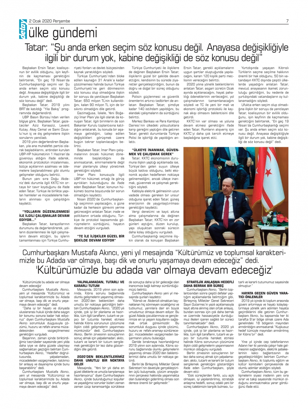 Detay Gazetesi 2 Ocak 2020 galerisi resim 6