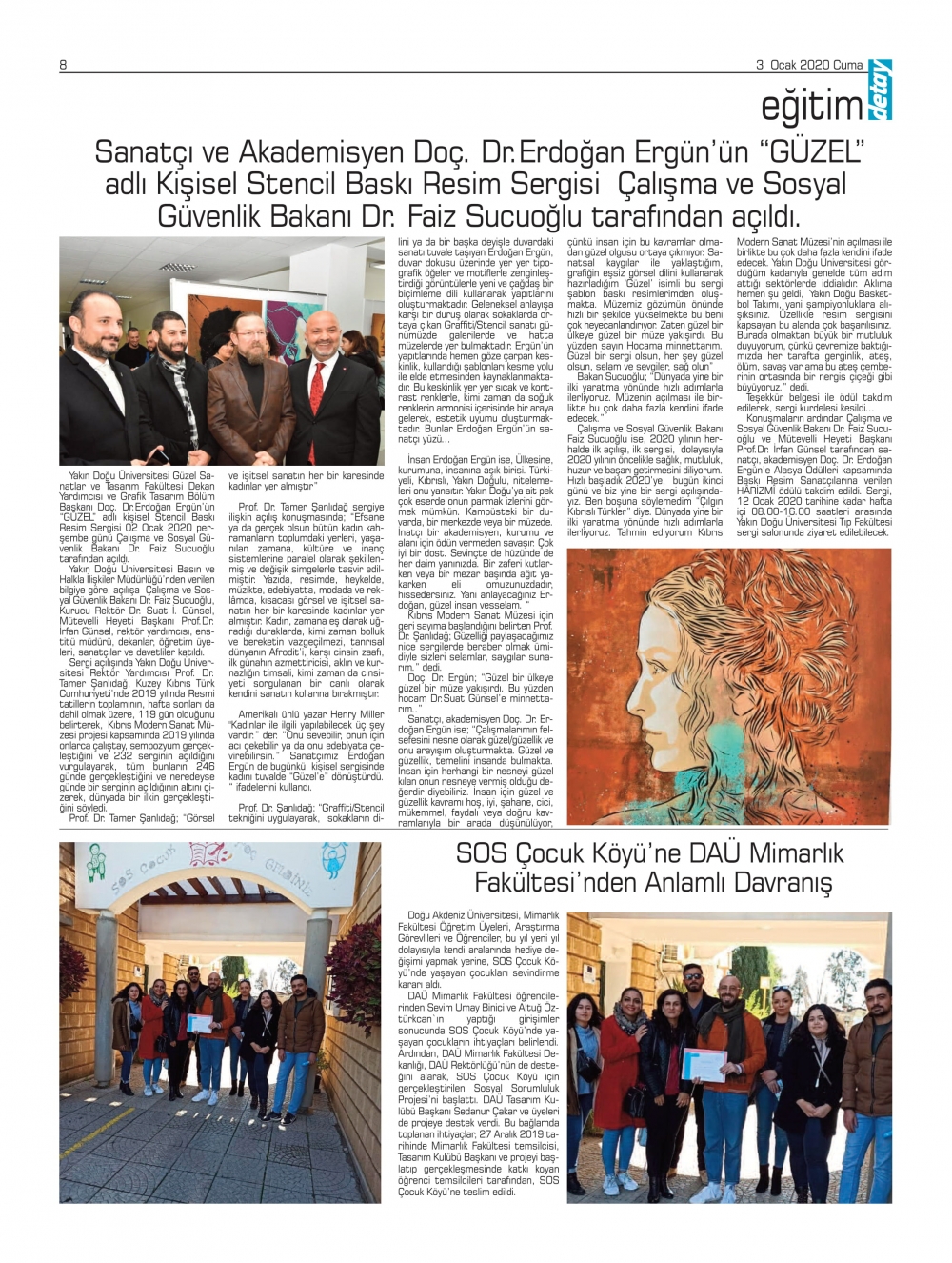 Detay Gazetesi 3 Ocak 2020 galerisi resim 6