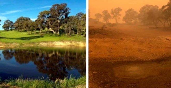 Fotoğraflarla Avustralya yangınlaın öncesi ve sonrası galerisi resim 10