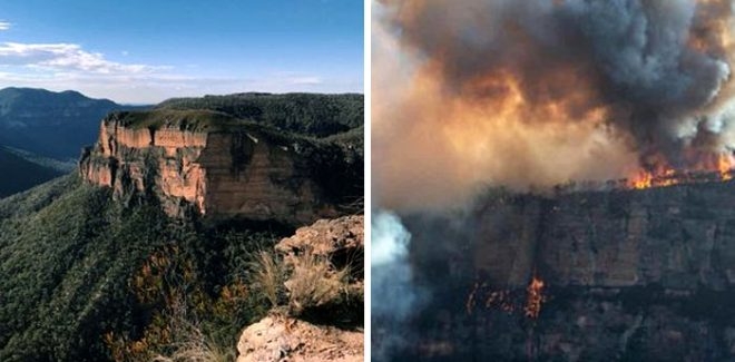 Fotoğraflarla Avustralya yangınlaın öncesi ve sonrası galerisi resim 14