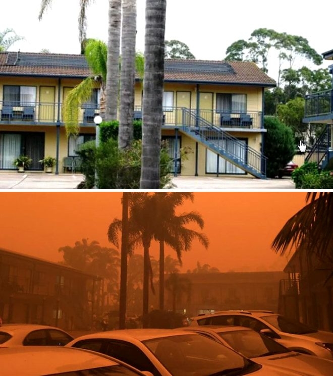 Fotoğraflarla Avustralya yangınlaın öncesi ve sonrası galerisi resim 3
