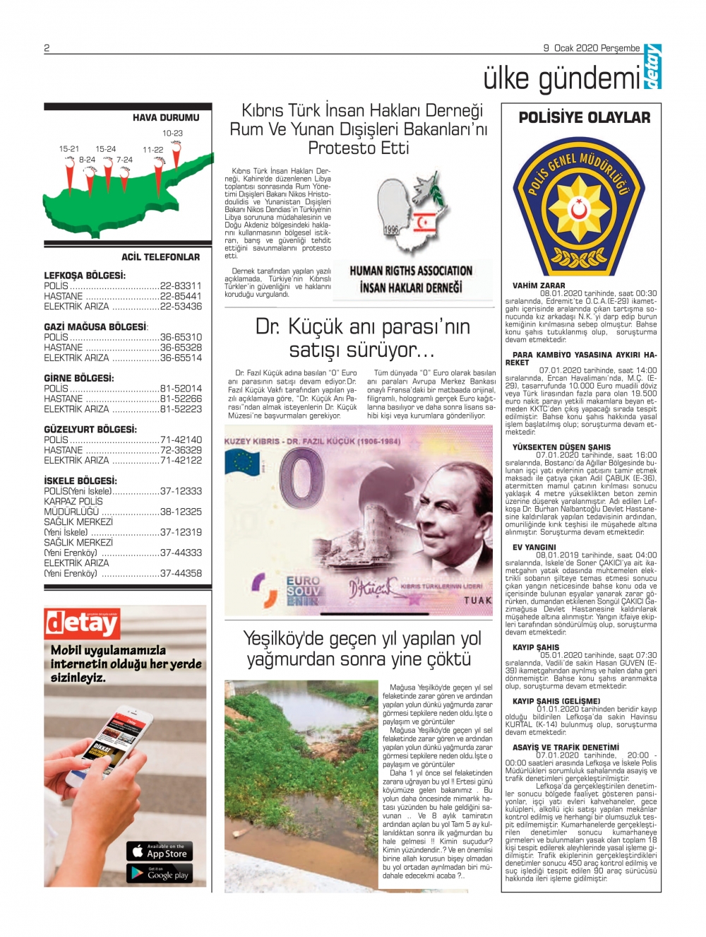 Detay Gazetes 10 Ocak 2020 galerisi resim 2