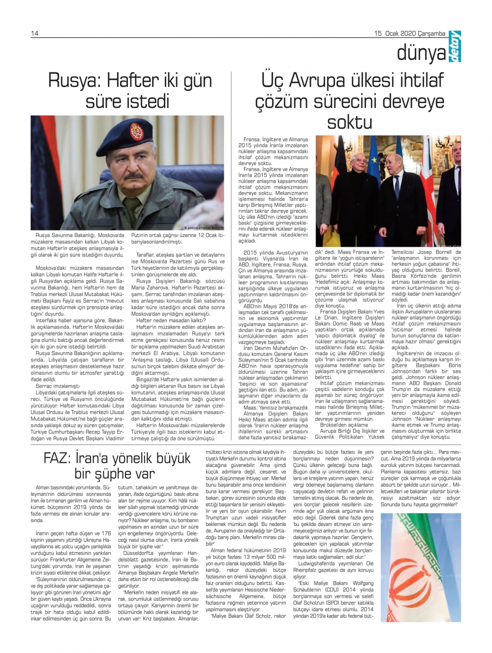 Detay Gazetes 15 Ocak 2020 galerisi resim 13