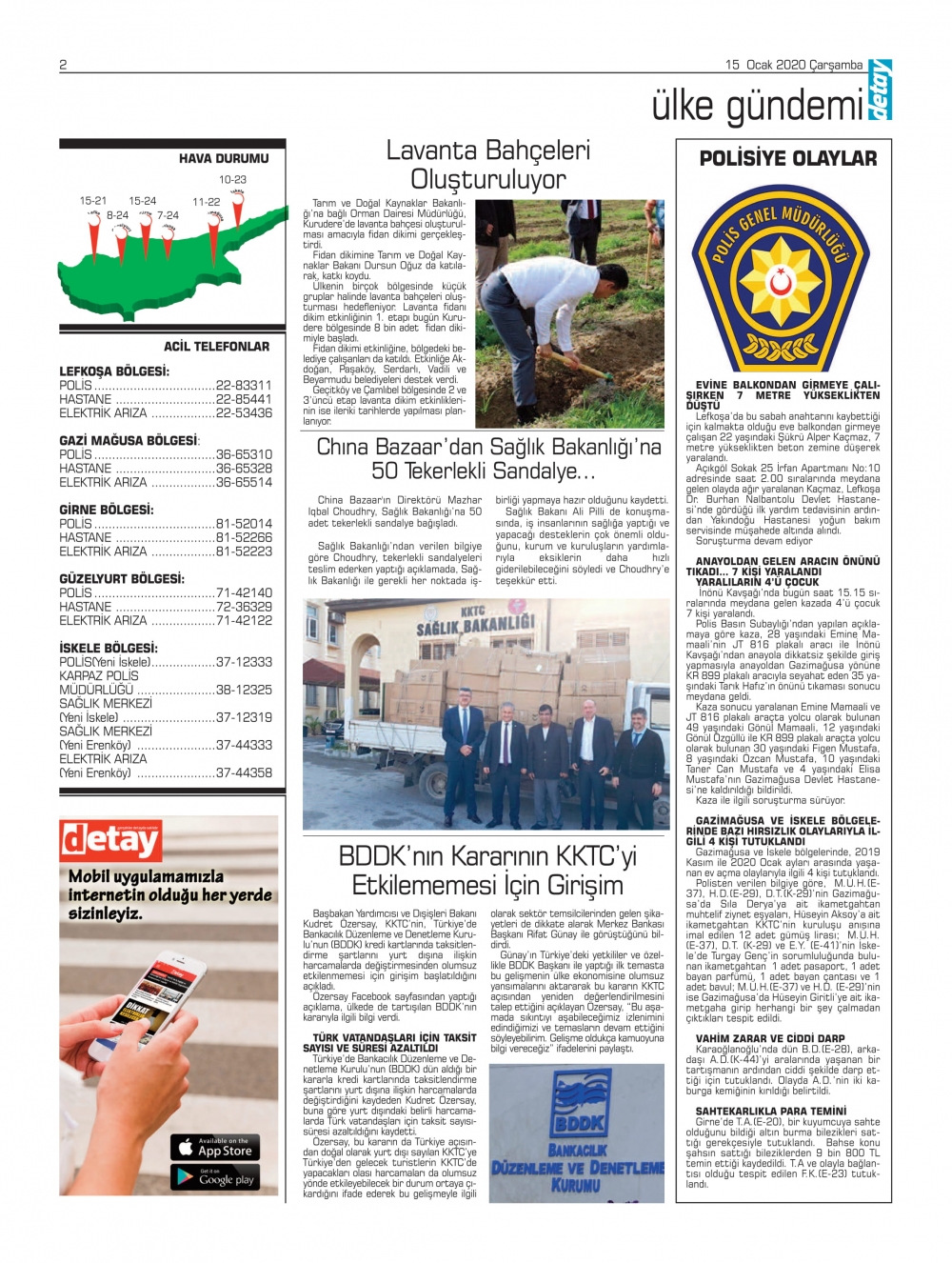 Detay Gazetes 15 Ocak 2020 galerisi resim 2