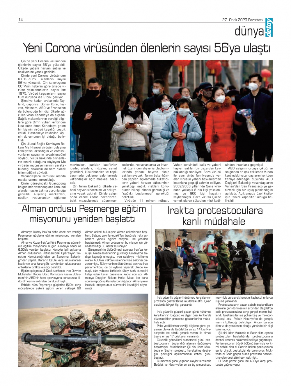 Detay Gazetes 27 Ocak 2020 galerisi resim 12