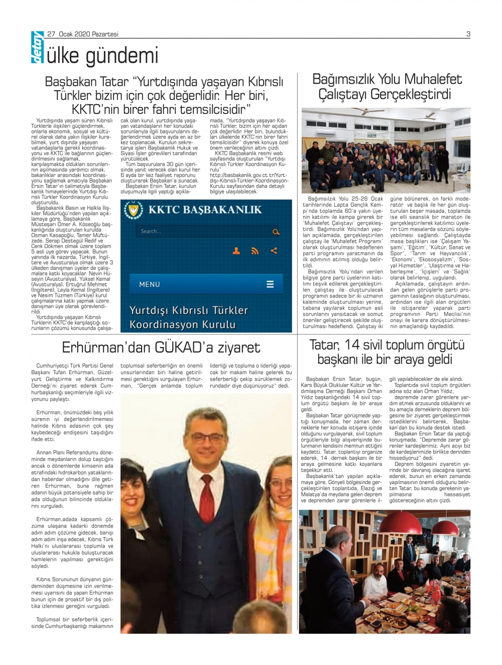 Detay Gazetes 27 Ocak 2020 galerisi resim 3