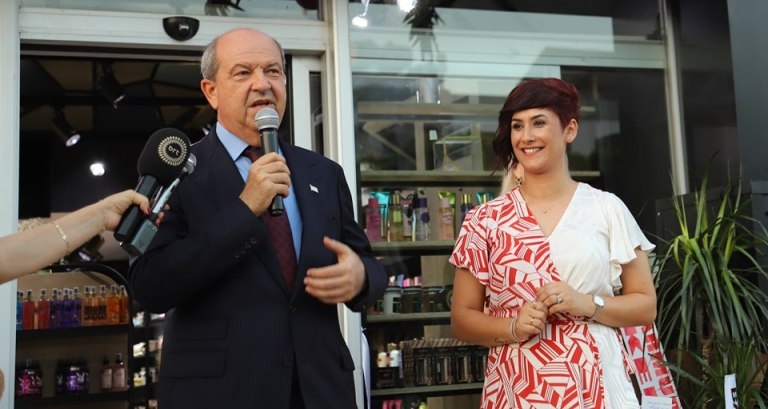 Başbakan Ersin Tatar Gazimağusa’da mağaza açılışına katıldı galerisi resim 5