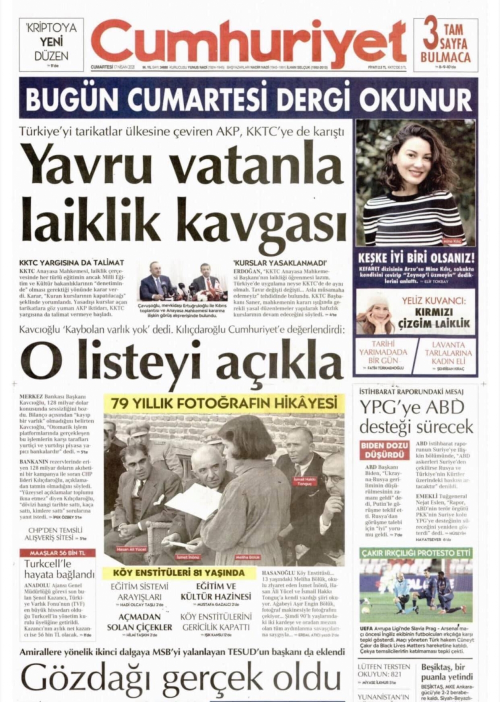 Laiklik Tartışmaları Türkiye Gazetelerinde Geniş Yer Buldu galerisi resim 3
