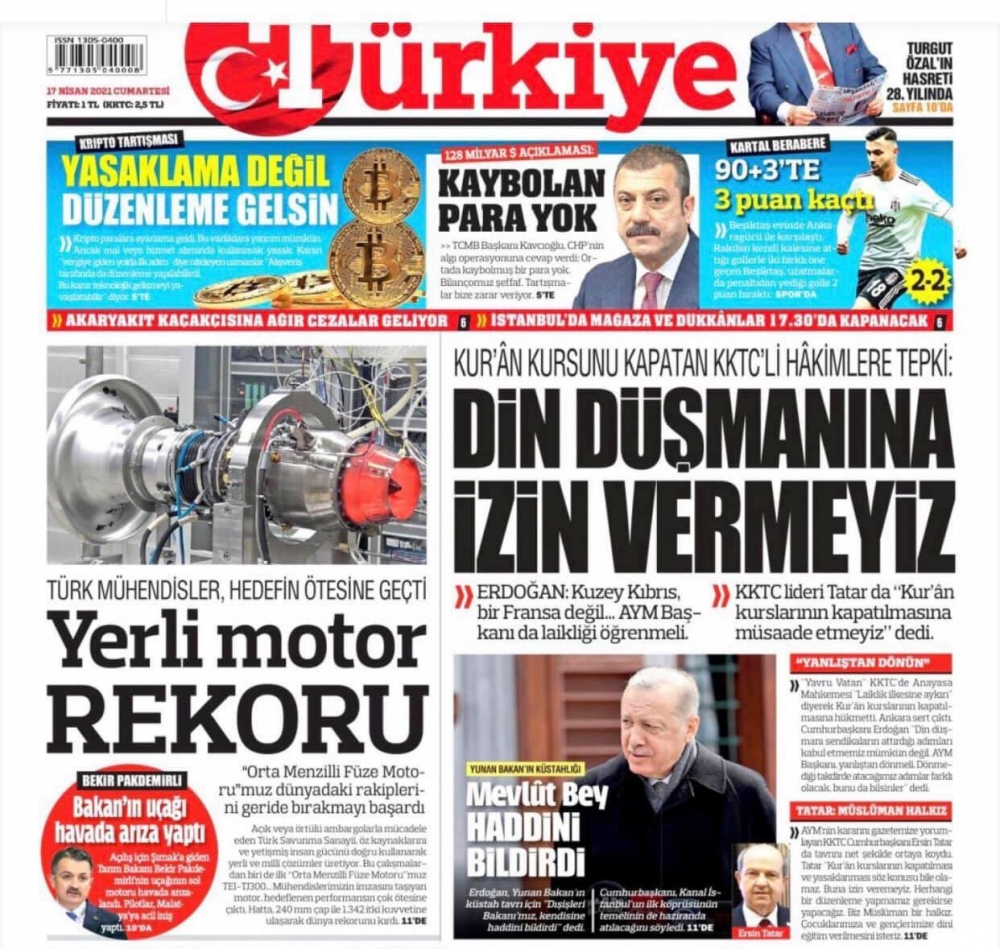 Laiklik Tartışmaları Türkiye Gazetelerinde Geniş Yer Buldu galerisi resim 5