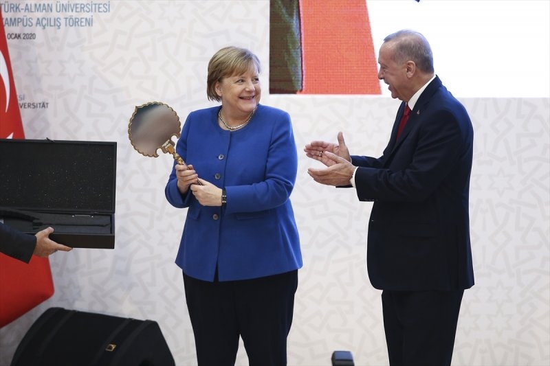 Dünden bugüne Erdoğan ile Merkel'in görüşmeleri galerisi resim 26