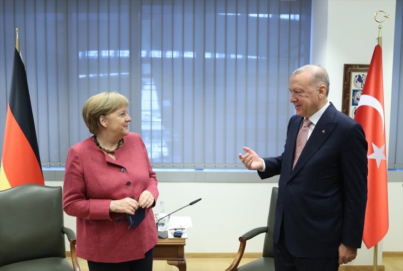 Dünden bugüne Erdoğan ile Merkel'in görüşmeleri galerisi resim 27