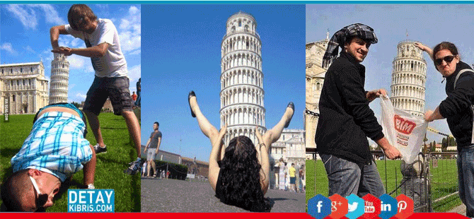 Yolunuz düşerse diye “Pisa Kulesi" pozları! galerisi resim 1