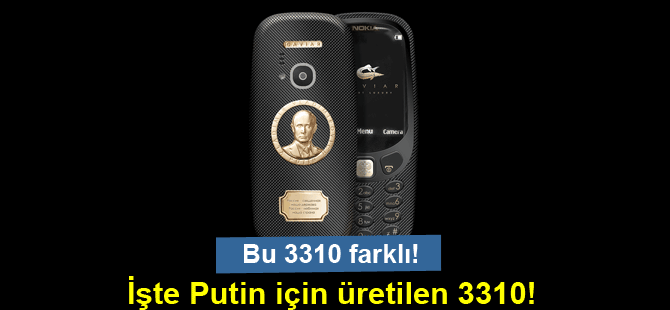 Putin'e özel Nokia 3310 galerisi resim 1
