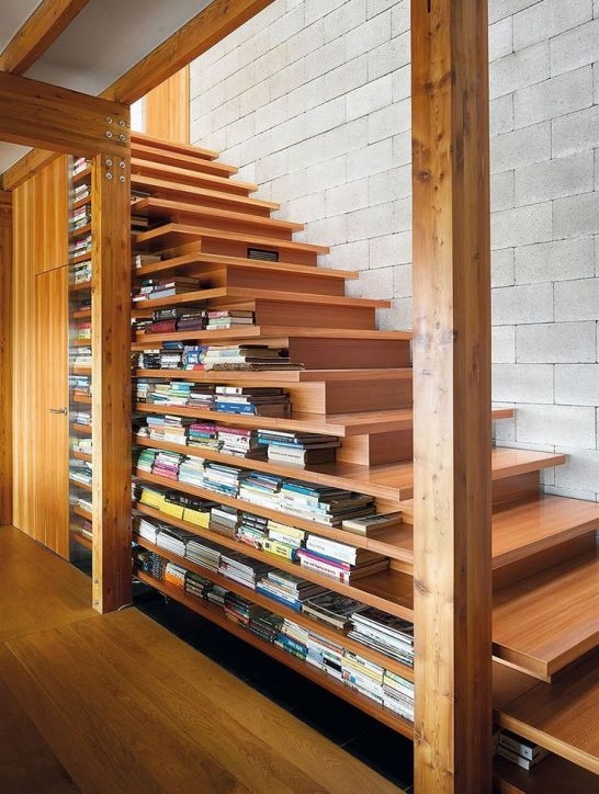 Ev Merdivenlerini Yer Kazandıran Tasarımlara Çeviren 15 Başarılı Örnek galerisi resim 4