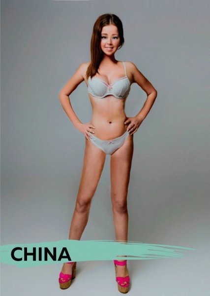Ülkeden ülkeye ideal kadın vücudu galerisi resim 2
