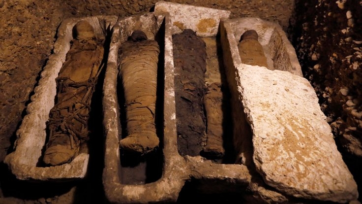 Mısır'da 12'si çocuklara ait 50 mumya bulundu galerisi resim 1