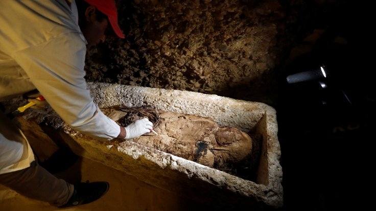 Mısır'da 12'si çocuklara ait 50 mumya bulundu galerisi resim 3