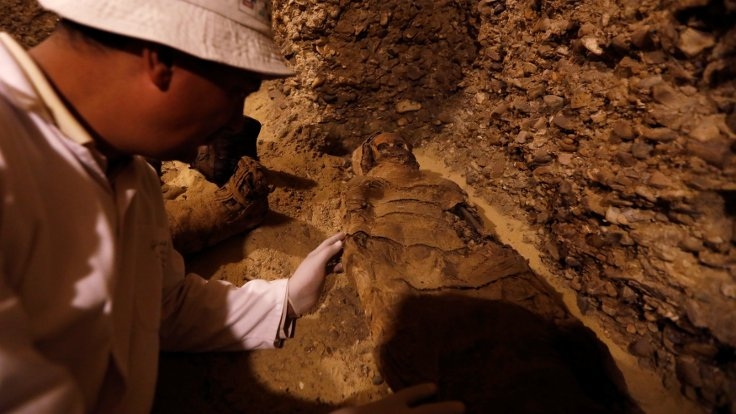 Mısır'da 12'si çocuklara ait 50 mumya bulundu galerisi resim 5