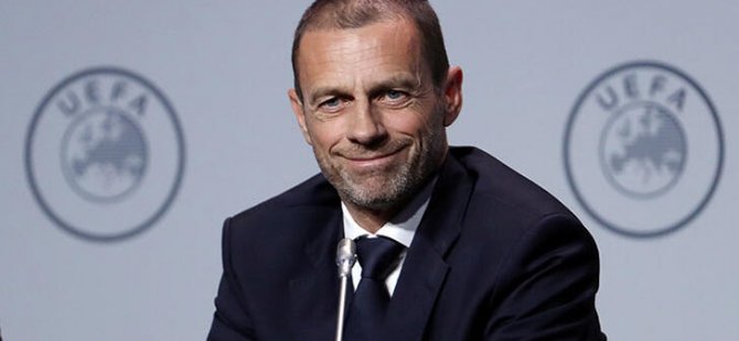UEFA Başkanı Ceferin: Avrupa kupalarını iptal etme gibi bir düşüncemiz şimdilik yok