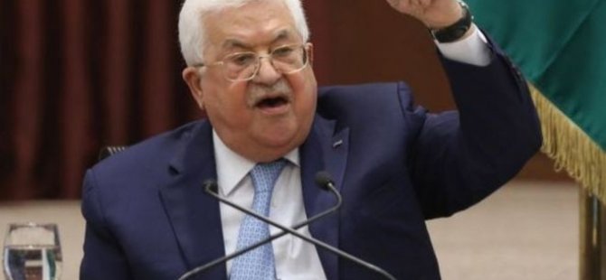 Filistin lideri: İsrail ve ABD'yle tüm anlaşmaları sona erdiriyoruz