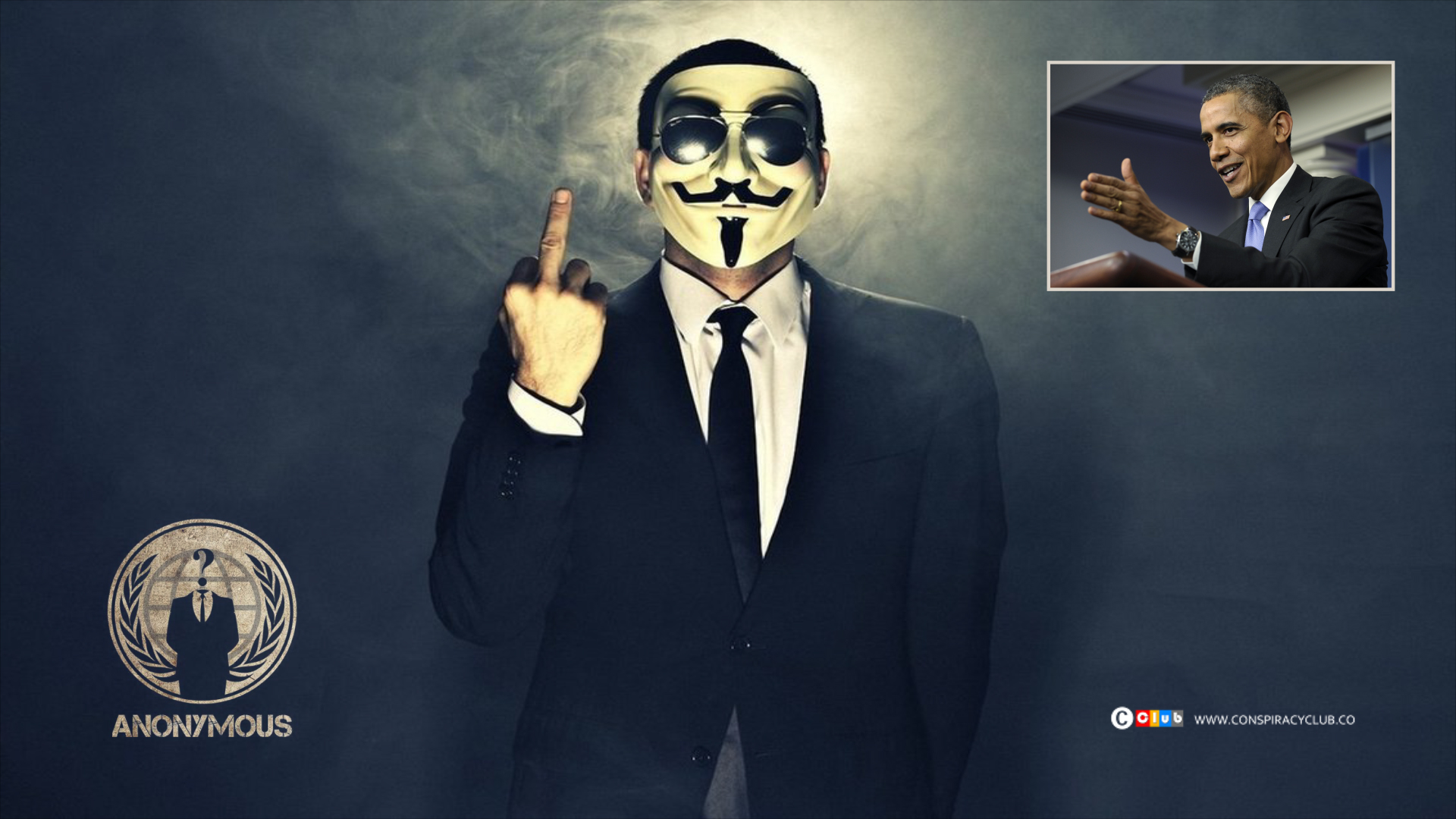 Obama’ya Anonymous'tan mesaj: "Bizim gördüğümüzü sen de görüyor musun?"