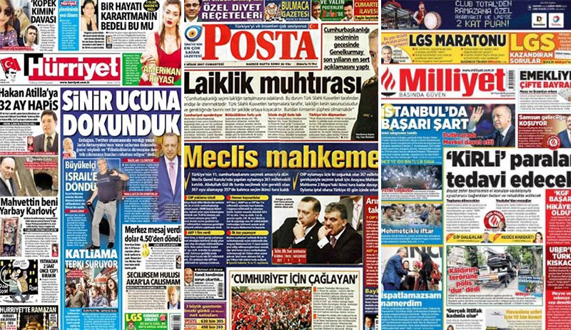 Hürriyet, Milliyet ve Posta artık basılmayacak iddiası yalanlandı