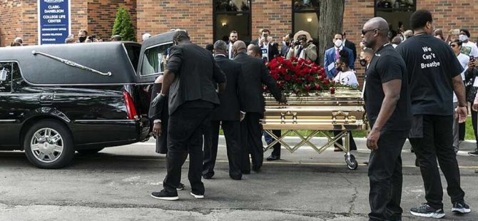 George Floyd için ilk cenaze töreni Minneapolis'te düzenlendi