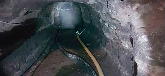 Meksika'da 180 Metre Tünel Kazıp Lpg Çaldılar