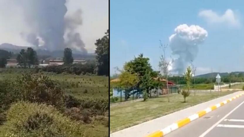 Sakarya'da havai fişek fabrikasında patlama: 3'ü ağır, 56 kişi yaralandı