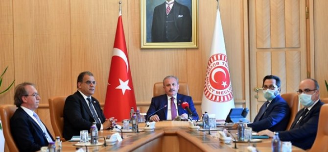 Çalışma Bakanı Sucuoğlu, TBMM Başkanı Şentop ile görüştü