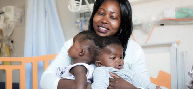 Başları yapışık doğup 18 saatlik ameliyatla ayrılan ikizlerin annesi: İkinci kez doğdular