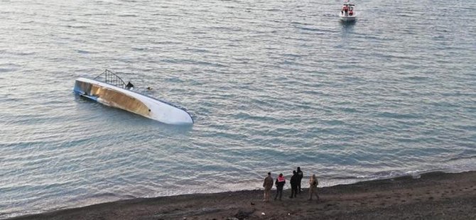 Van Gölü'nde teknenin batması sonucu kaybolan 1 kişinin daha cesedi bulundu