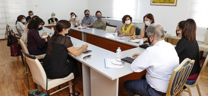 İki Toplumlu Sağlık Teknik Komitesi Kıbrıslı Türk Üyeleri Toplandı