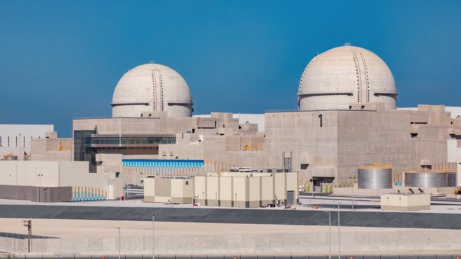 Arap dünyasındaki ilk nükleer enerji santrali, Birleşik Arap Emirlikleri'nde faaliyete girdi