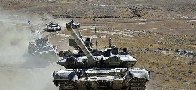 Türkiye ve Azerbaycan’n geniş kapsamlı ortak askeri tatbikatı sürüyor