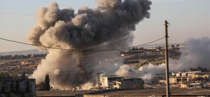 İdlib'e Hava Saldırıları: 3 Ölü
