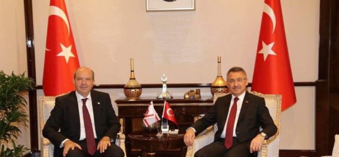 Başbakan Tatar Fuat Oktay’ın daveti üzerine Ankara’ya gidiyor