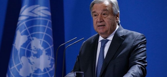 BM Genel Sekreterinden Lübnan'a Taziye Mesajı