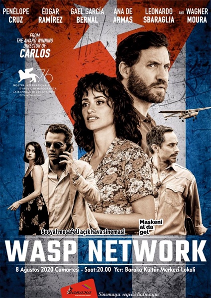 Baraka Kültür Merkezi’nin İzle-Tartış Etkinliği Kapsamında Yarın Akşam “Wasp Network” Filmi İzlenecek