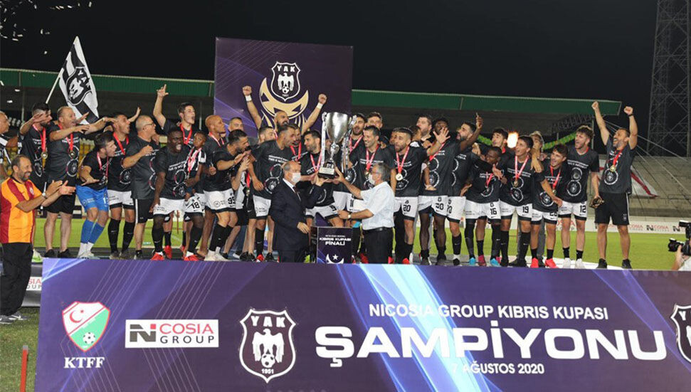 Yenicami, 2019 - 2020 futbol sezonu Kıbrıs Kupası şampiyonu oldu