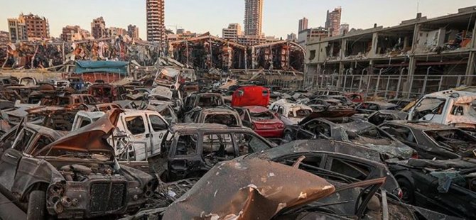 Lübnan’ın can damarı Beyrut Limanı enkaz altında