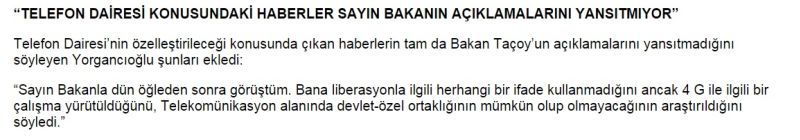 Yorgancıoğlu, resmi yayın kuruluşu TAK ve BRTK’yi yalanladı