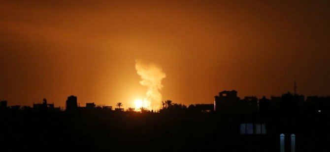 İsrail yine Gazze’yi vurdu